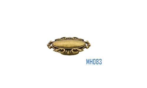  Tay nắm oval đồng đỏ made in Italia MH083