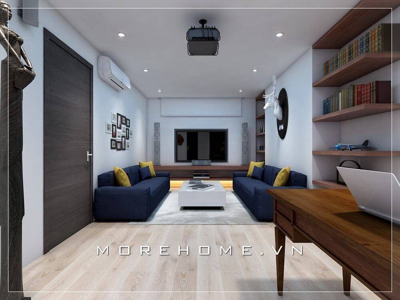 Tổng hợp 20 ý tưởng sofa hiện đại, đẹp cho căn hộ studio 2 phòng ngủ | Morehome
